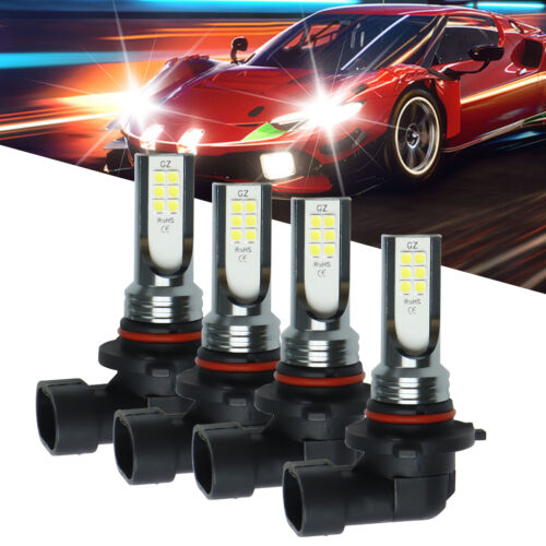 4x H7 LED Headlight Bulb Kit High Low Beam 220W 60000LM Super Bright 6000K White - Picture 38 of 49