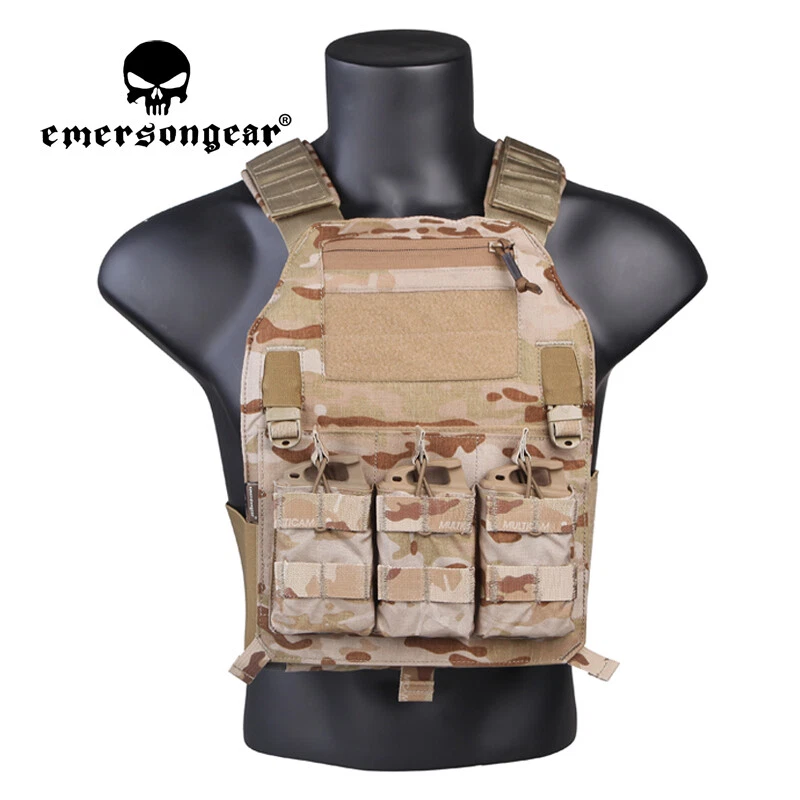 Emersongear 419 Tactical Vest Plate Carrier Magazine Pouch Bag Body Armor - Image 4 of 4