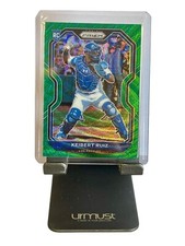 2021 Panini Prizm Green Wave Baseball Card Keibert Ruiz Rookie 