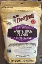 Bob's Red Mill White Rice Flour 24 oz Pkg