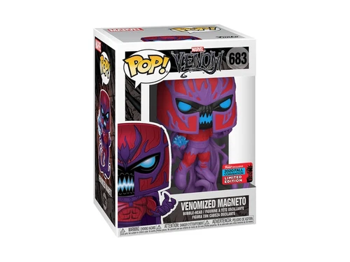 Marvel Funko Pop! Venomized Magneto #683 (Shared Sticker) *DAMAGED BOX*
