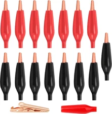 Copper Alligator Clips with Insulated Covers 10A Test Gator Clip Assortment Set