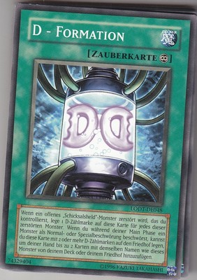 YU-GI-OH D Formation Common LODT-DE048 deutsch