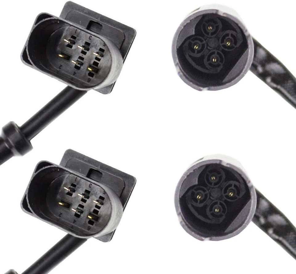 Sensores de oxigênio 4X supercharged 2007-08 Volkswagen BMW Alpina B7 4.4L para cima+baixo - Imagem 4 de 4