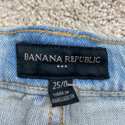 Banana Republic High-rise Girlfriend Denim 4" Shorts, Women's 25/0 NWT - Picture 6 of 10