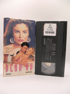 Dead On (VHS, 1994) Ero Thriller Crime Unrated Matt McCoy Scoggins Orion 8804