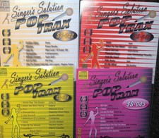 4 CDG KARAOKE POP ALL STARS SET 042-045 Coldplay Selena Gomez disc music sing 