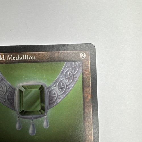 Magic The Gathering - Emerald Medallion - Tempest Regular 1997 - Picture 3 of 14