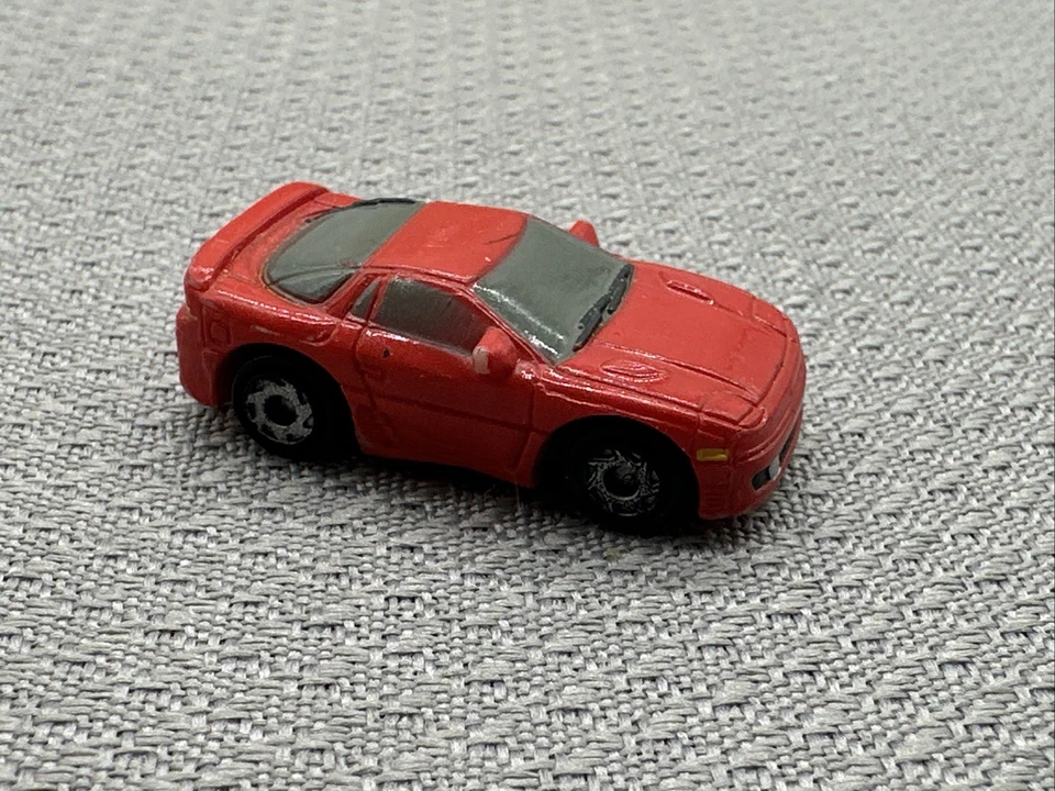 Red Vintage 1994 Micro Machines LGT Mitsubishi 3000 GT Car - Image 2 of 3
