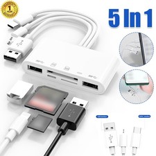 TF/SD Card Adapter Camera Reader Android Type-c USB For iPhone/iPad