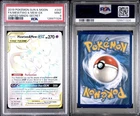 2019 Pokemon Unified Minds Rainbow Mewtwo and Mew GX Full Art 242/236 PSA 9 Mint