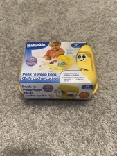 Kidoozie Peek n Peep Eggs Matching Toy with Sounds and Shapes for Kids New