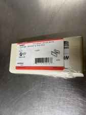Lot of 3 - Wiremold Twin Snap Device Mounting Bracket & Trim Ring, Ivory 5450T