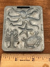1964 Mattel Thingmaker Tray Octopus, Crab, Lobster, Starfish