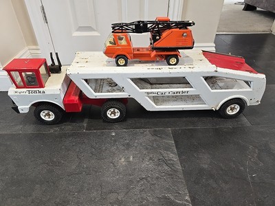 TONKA MÄCHTIGER AUTOTRANSPORTER LKW NR.3990