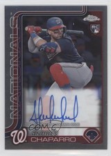 2025 Topps Chrome Rookie Auto Andres Chaparro Andrés Chaparro #RA-AC Auto 6wp