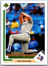⚾ 1991 Upper Deck #770 Brian Downing Texas Rangers