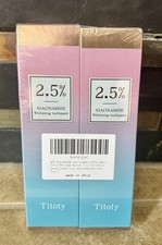Niacinamide Toothpaste 2-Pack Natural Teeth Whitening 3.5 oz Exp:08/2028 NEW