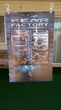 Fear Factory Demanufacture Poster Roadrunner Records 1995 Dino Burton Cyber Meta