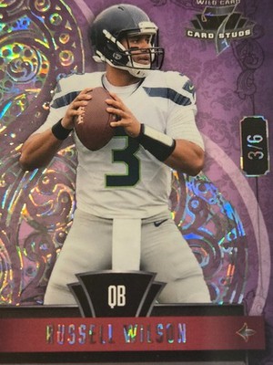 2026 Wild Card   7 Card Studs Russell Wilson Seattle Seahawks 3/6   7CCL-RW