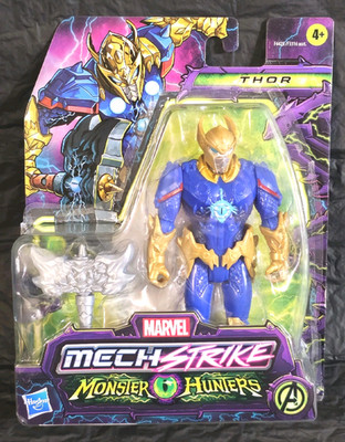 Marvel Avengers Mech Strike Monster Hunters Mighty Thor Action Figure 6  2022