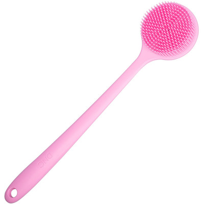 Silikon-Rückenschrubber Für Dusche, Weiche Badewanne, Körperbürste Mit Langem Gr