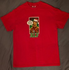 Vintage ALF T-Shirt 80s 90s Holiday Tee "Quit Whining" Alien Life Form Medium