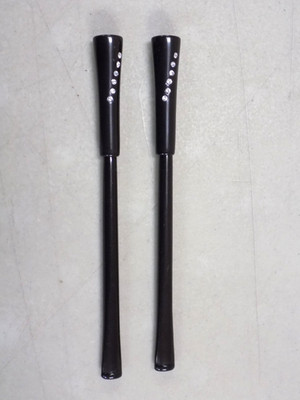MITCHELL THOMAS BLACK EJECTOR CIGARETTE HOLDER DIAMONETTES 5 3/4'' NOS VERY NICE