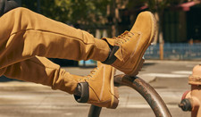 NEW Timberland Premium 6 Inch Waterproof Boots, Wheat Brown Leather Full Size