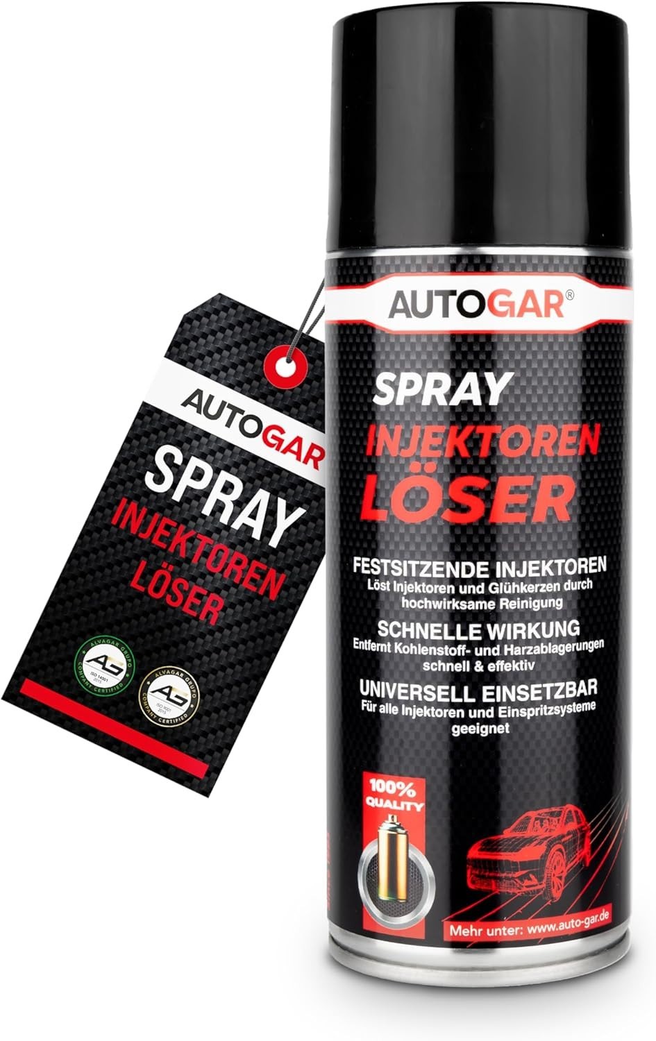 Injecteur grippé ? Spray dissolvant 400ml pour débloquer la rouille rapidement