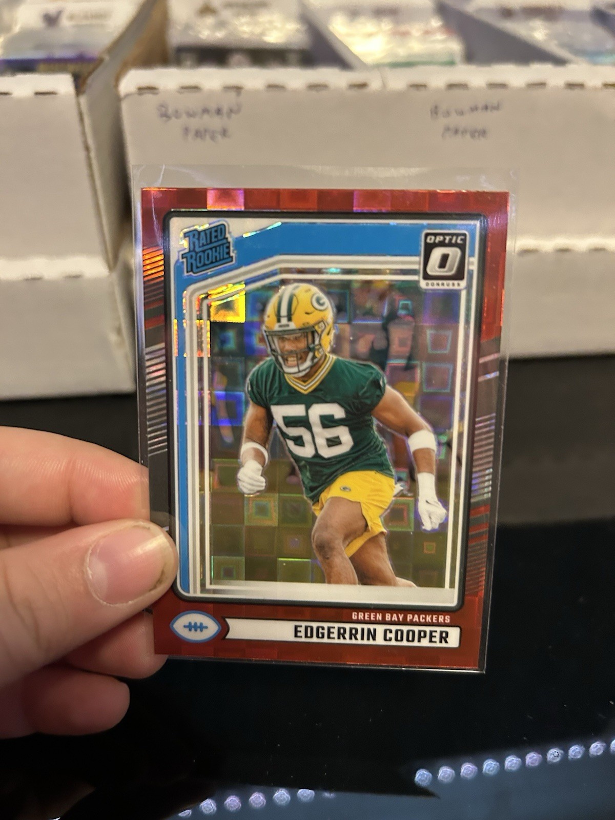 2024 Donruss Optic Preview Red Pandora Edgerrin Cooper