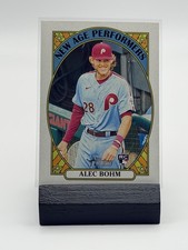 2021 Topps Heritage - Alec Bohm RC #NAP-15 New Age Performers
