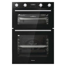 Image of Hisense BID95211BGUK Built-In Electric Double Oven - Black BID95211BGUK