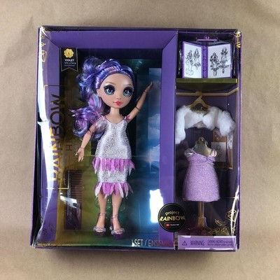 Rainbow High Fantastic Fashion Doll Violet Willow Project Rainbow 2023