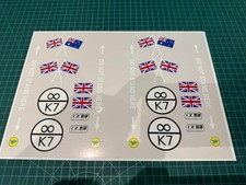 Bluebird k7 decals 1/10 - revised with DO NOT STAND HERE