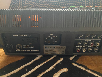 TASCAM 246 Portastudio 6-Input 4-Track Cassette Recorder Tested