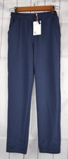 Quince Super Soft Fleece Joggers Navy Blue Pants Casual Women Size 12 NWT