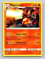 Magmortar 22/236 Rare Unified Minds Pokemon Lightly Played