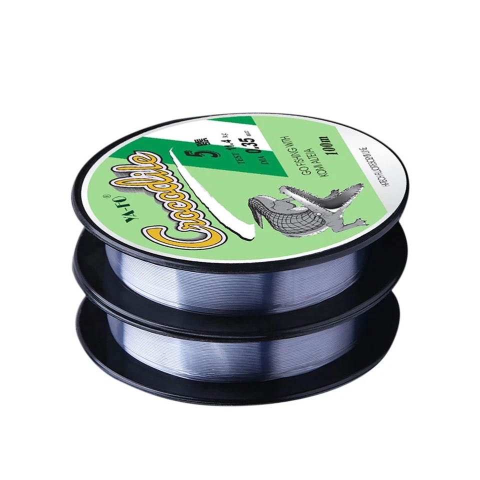 100 M Filo Da Pesca Trasparente Lineta Di Duratura Lenza Invisibile - Immagine 2 di 4