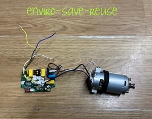 Power Düsenmotor + Leiterplatte - Shark Stratos HZ3000ukt-12 Staubsauger