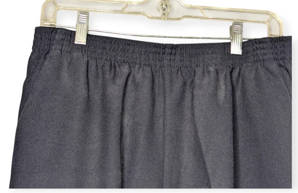 Vintage Donn Kenny Classics Women's Navy Blue Straight Leg Pants Size 18T - Image 2 of 4