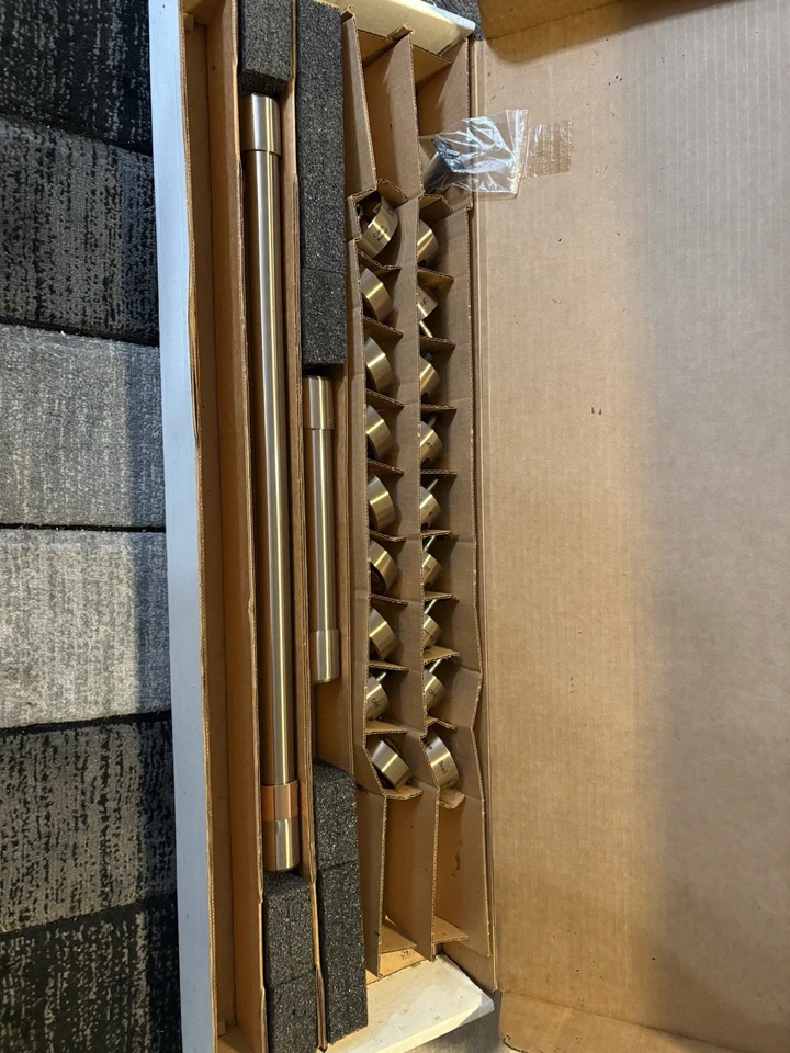 正品 Café CXPR8HKPTCG 拉丝黄铜手柄和刀柄套件组件-全新开箱 — 第 3/4 张图片