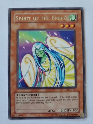 Yugioh Spirit of the Breeze LON-037 Rare