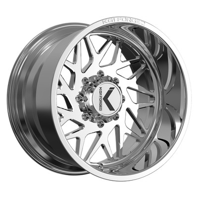 20x12 KG1 Forged KT061 Bypass Polished DIRECTIONAL Wheels 8x6.5 (-44mm) Set of 4