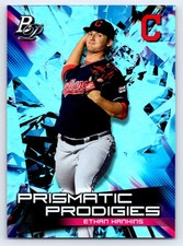 Ethan Hankins 2019 Bowman Platinum #PPP-26  Prismatic Prodigies