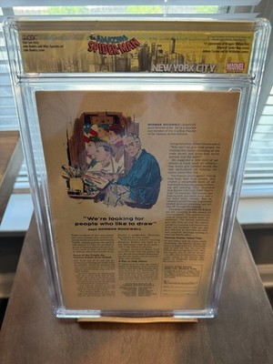 Amazing Spider-Man #50 CGC 7.0 3x SIGNED Stan Lee John Romita Mike