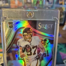 John Bates RC 2021 Select Field Level Silver Prizm Football Rookie Card RC. rookie card picture