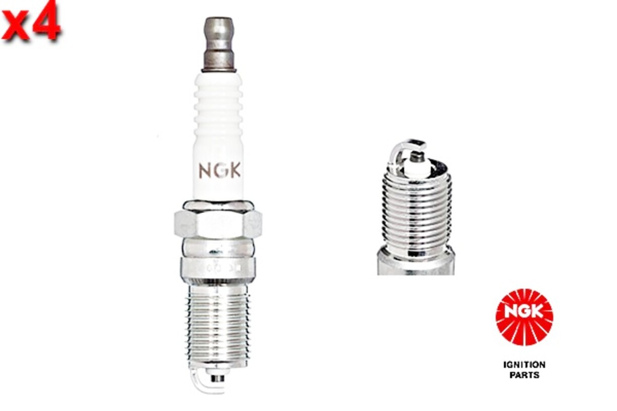 NGK 4x Spark Plug For ALPINE V6 85-90 101000029AA