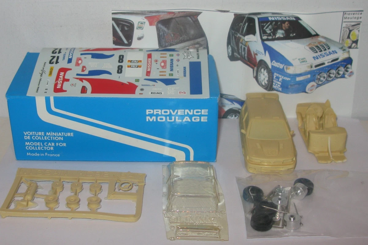 RENAULT ALPINE A110 N°5 RALLYE NEIGE ET GLACE 1976 HUMMEL KIT Monté