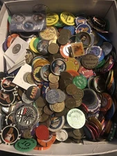 Tokens, Medals, Fobs, Doobloons, Exonumia 5 Lb Lots. Actual Photos 👀